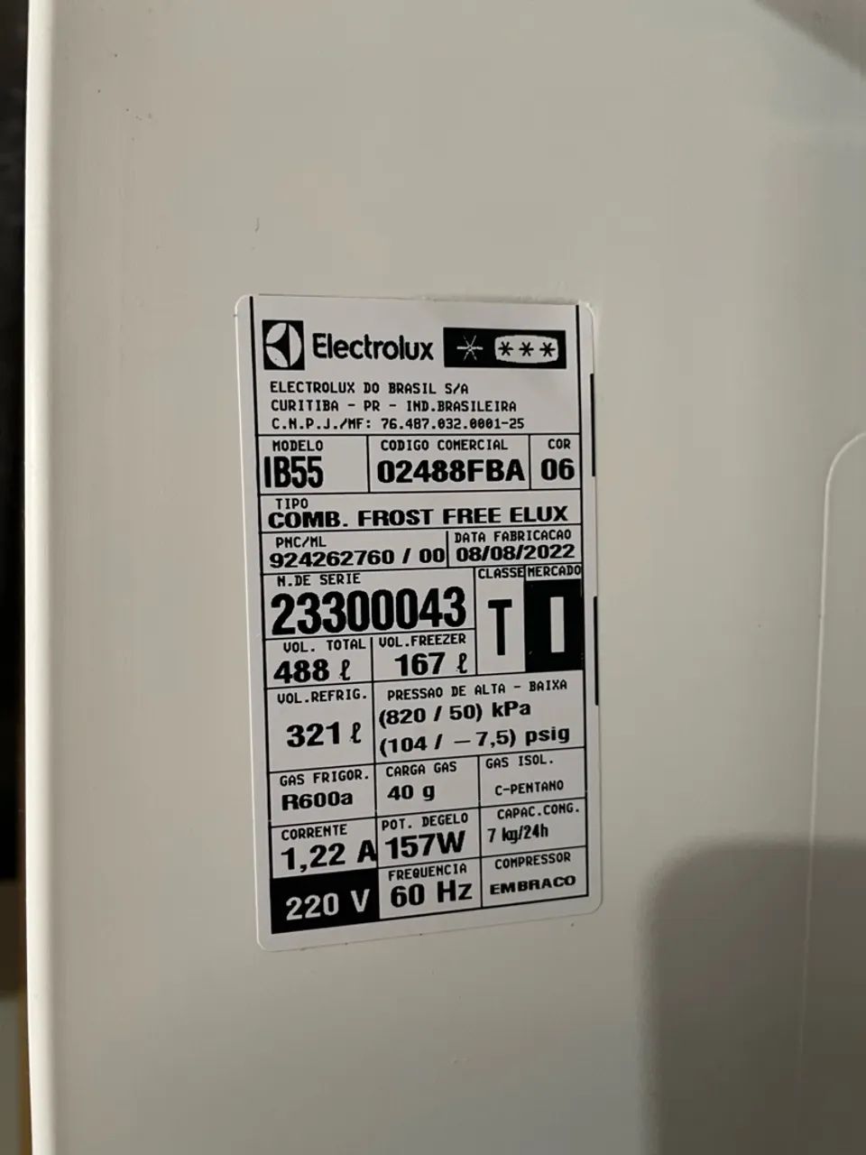 Refrigerador Electrolux autosense 490l - Foto 4