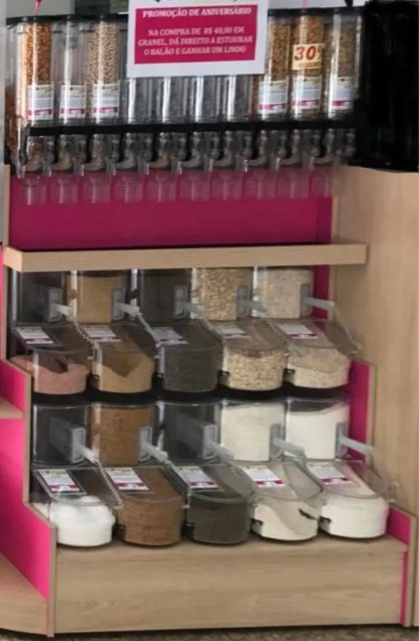 Móvel expositor Neogranel 20 dispensers 