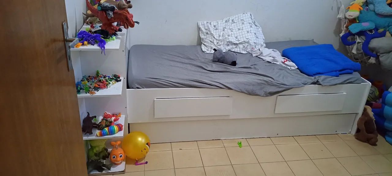 Bicama infantil com colchao