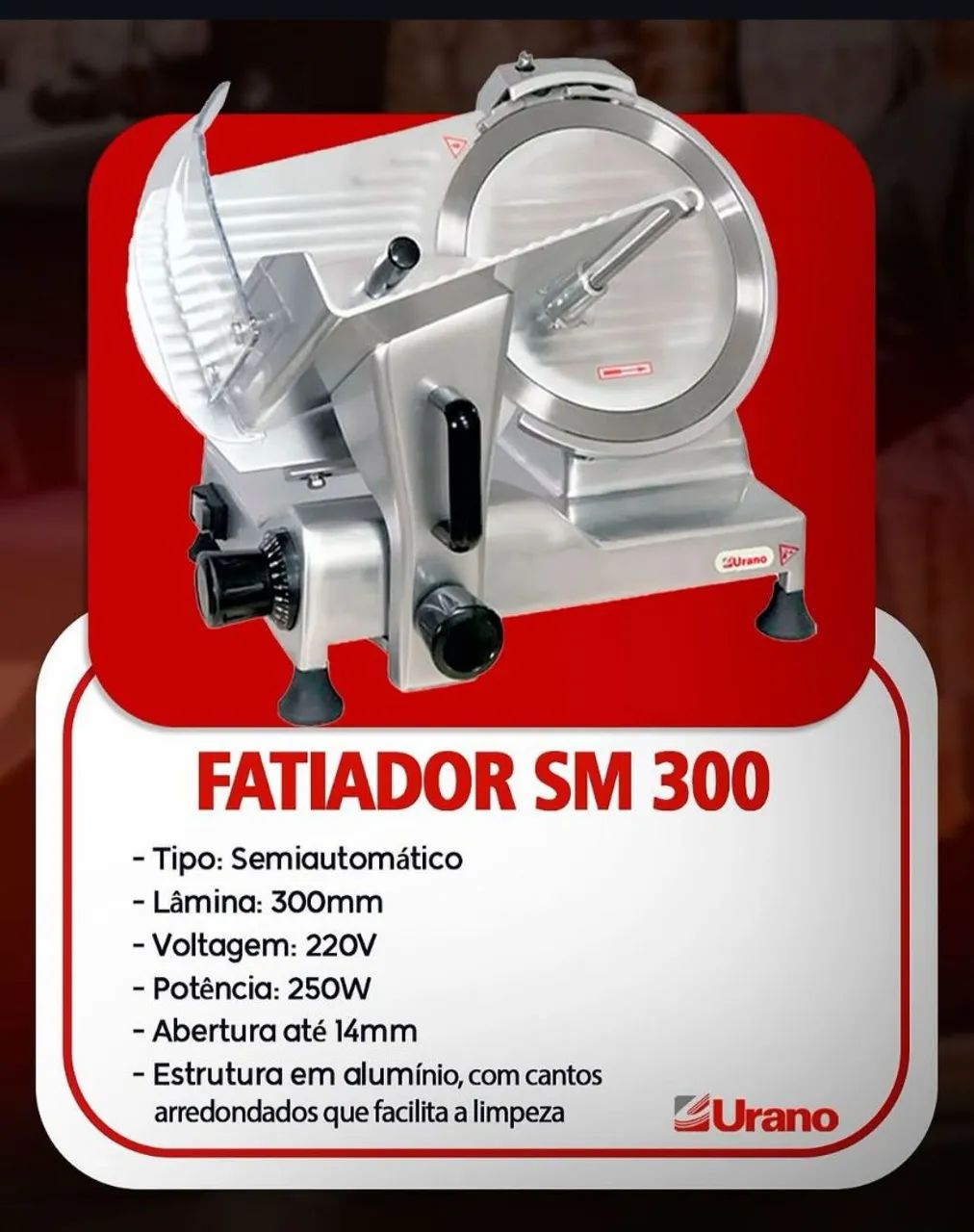 Fatiador urano semi automático 