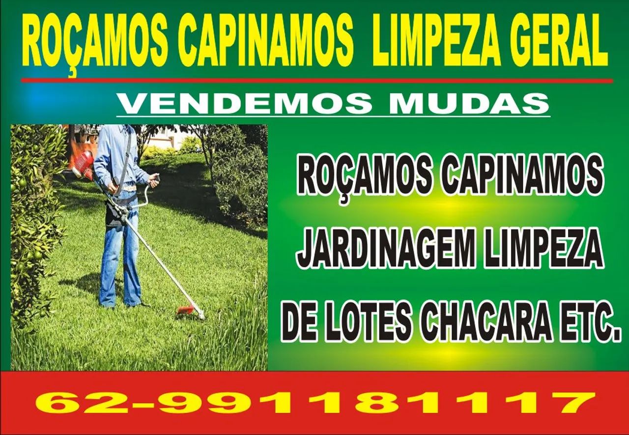 Limpeza de lote chácaras etc... *