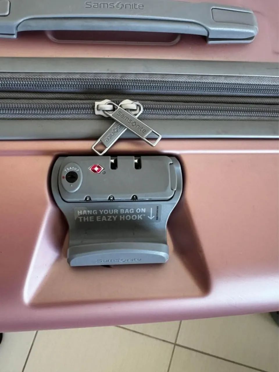 Mala Samsonite grande cor rosa - Foto 3