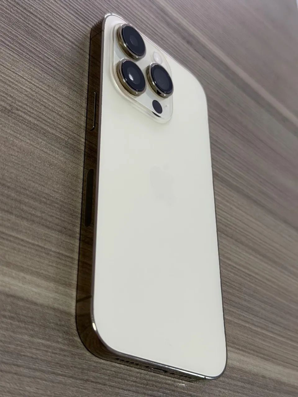 Iphone 14 Pro 256GB dourado - Foto 5
