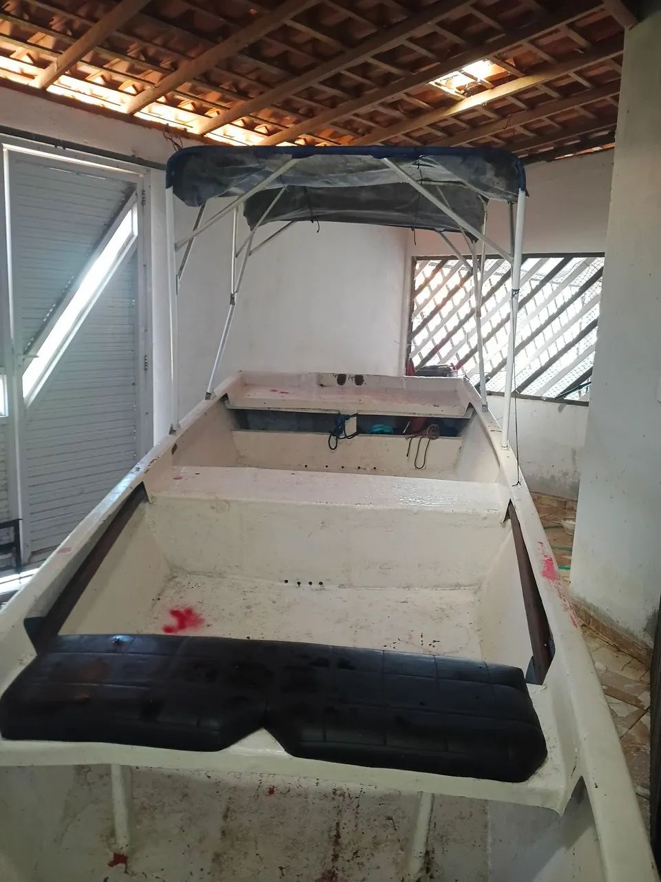 Canoa/barco de fibra - Foto 5