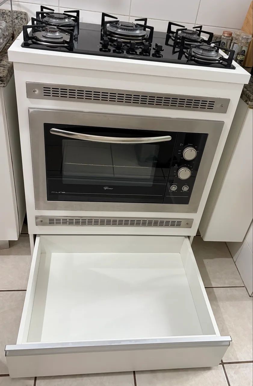 Módulo Torre/Balcão para Cooktop e Forno Elétrico 
