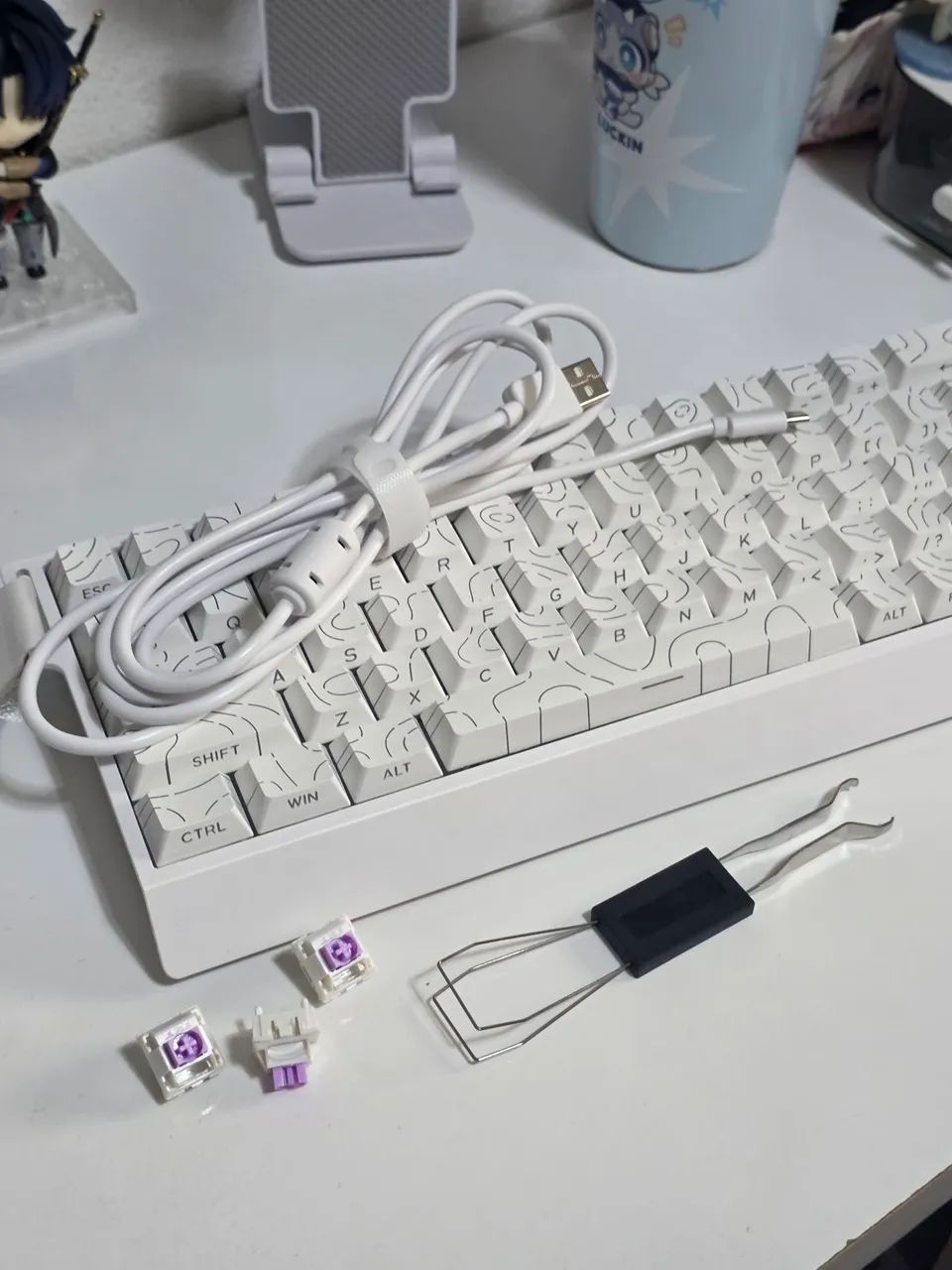teclado mecânico irok mer68 - Foto 3