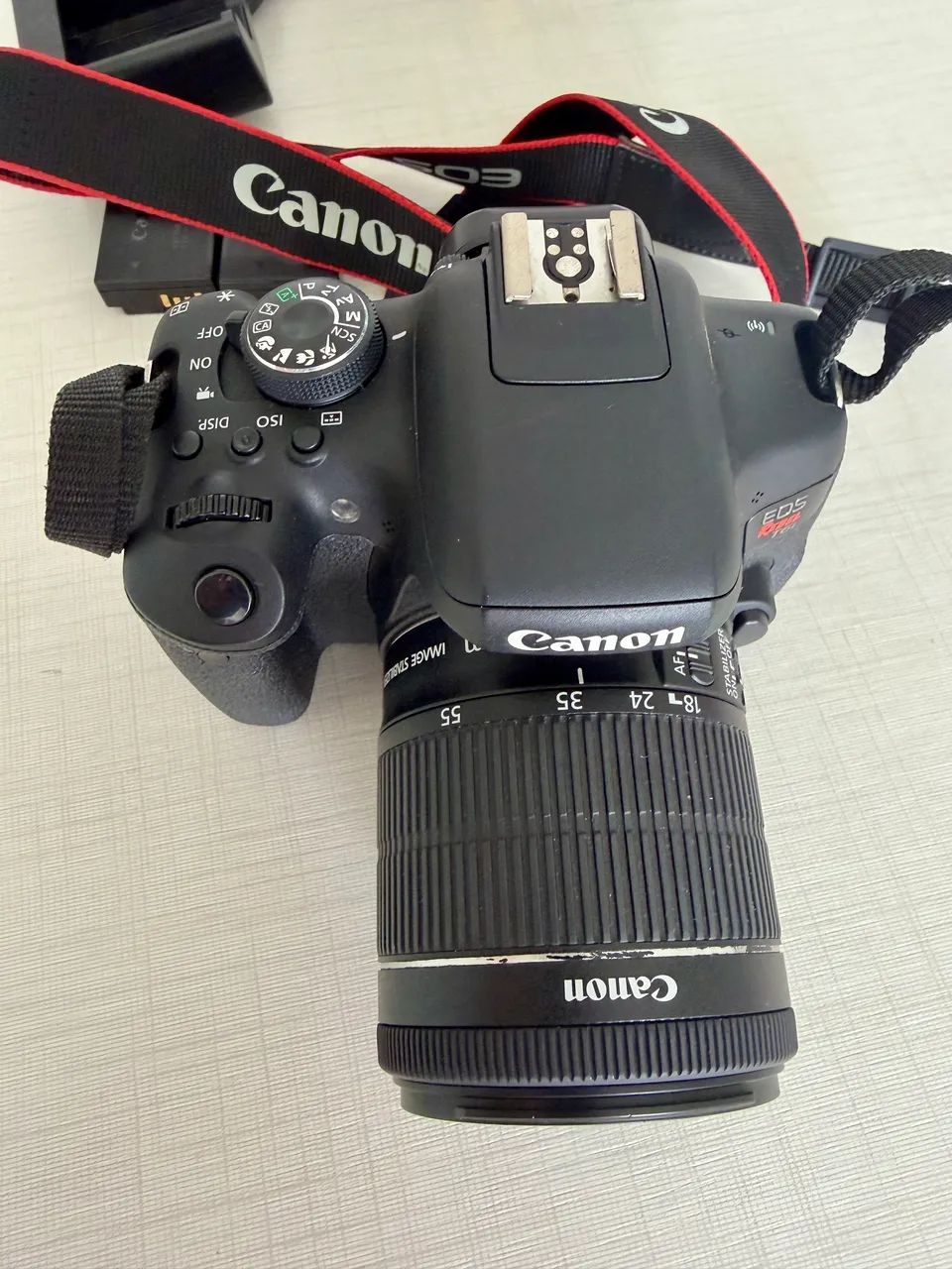 câmera canon eos rebel t6i