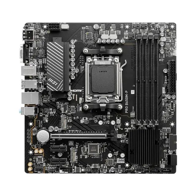 PLACA MÃE MSI PRO B650M-P NOVA COM NOTA FISCAL E GARANTIA! - Foto 2