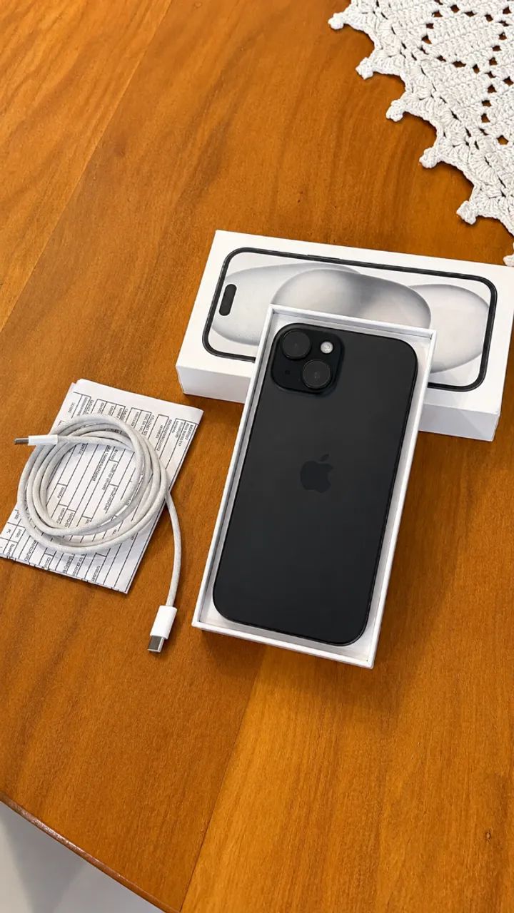 iPhone 15 128GB preto - Foto 4