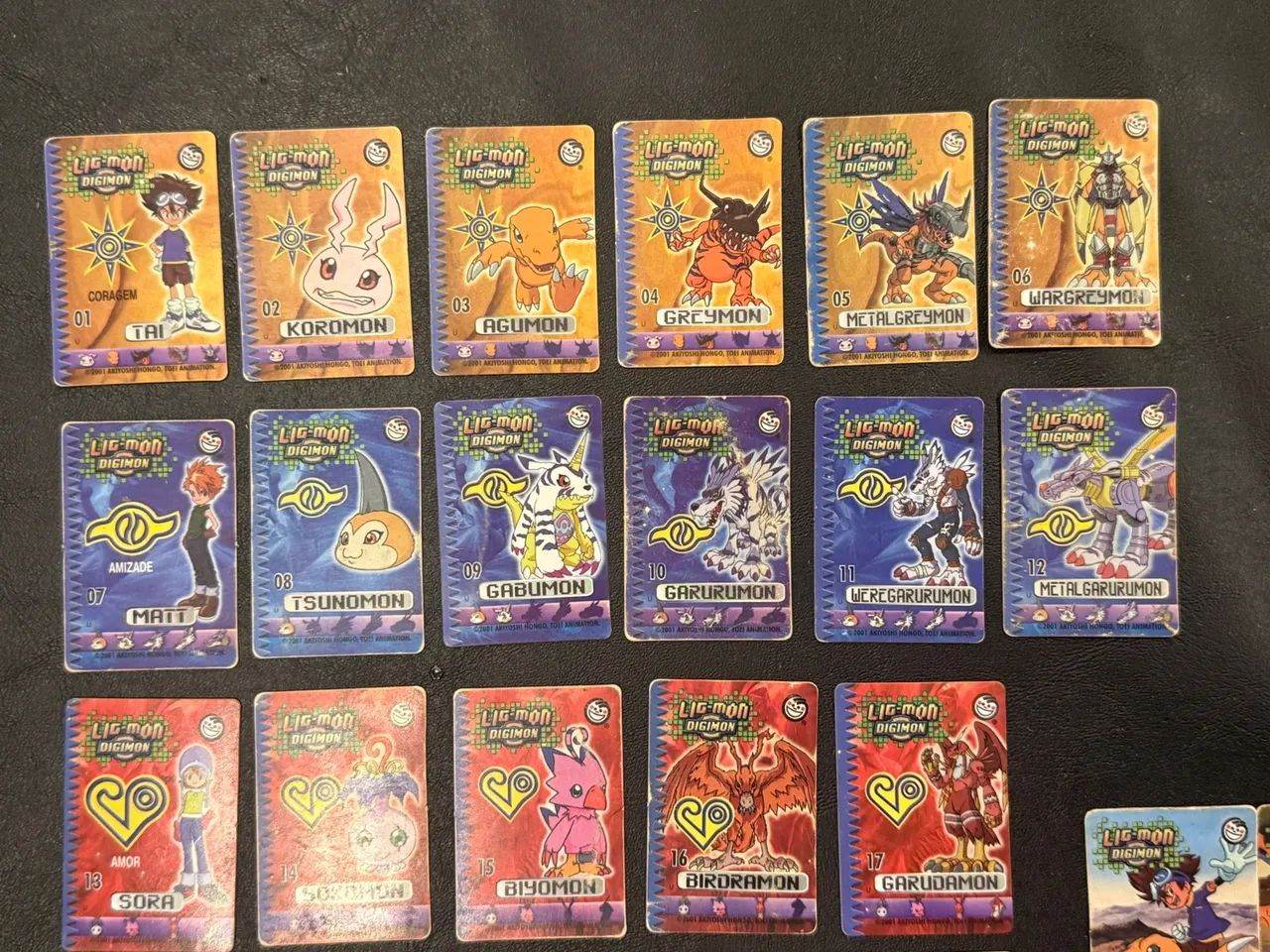 Coleção COMPLETA Ligmon Digimon! - Foto 3