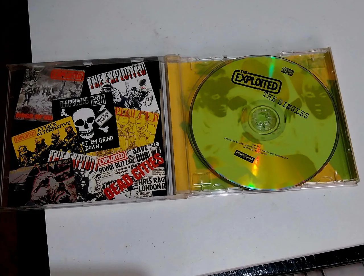 Cd-THE EXPLOITED- THE SINGLES - Foto 2