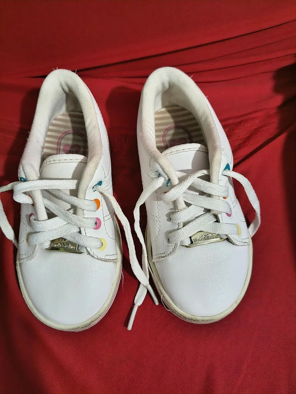 Tênis Molekinha tam. 25 branco - Foto 2