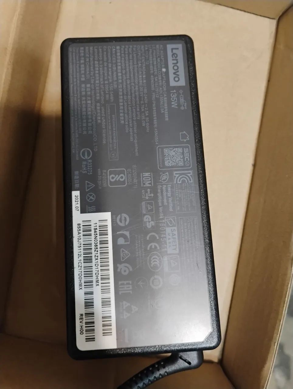Fonte carregador Lenovo Original  - Foto 4