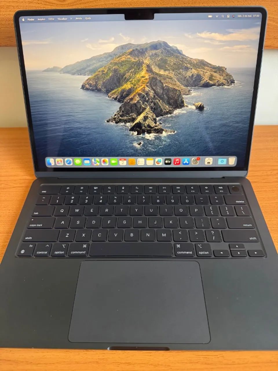 MacBook Air - M2 - 8GB / 256SSD - 78 Ciclos apenas com Caixa