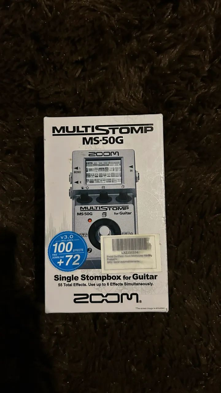 Zoom MS-50G MultiStomp - Instrumentos musicais - Bonsucesso
