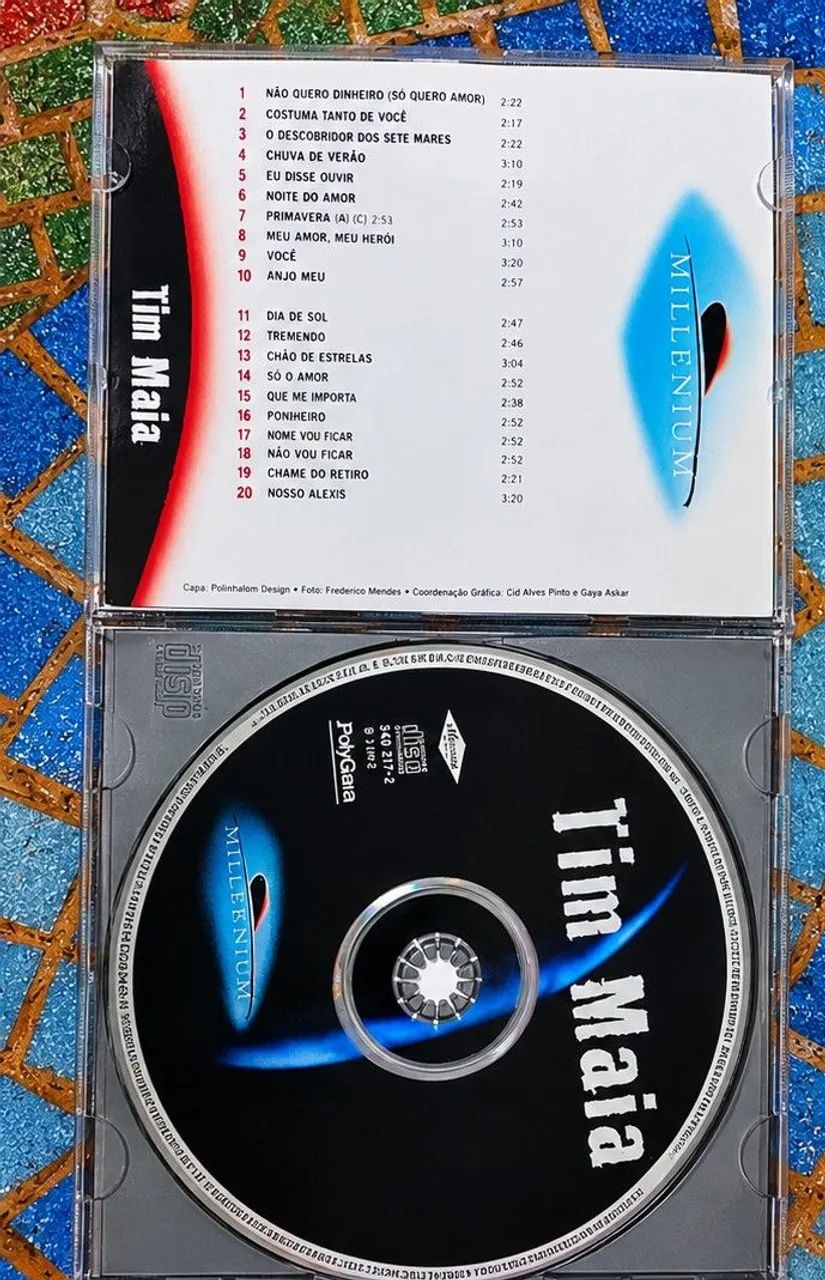 CD Tim Maia - Millennium  - Foto 2