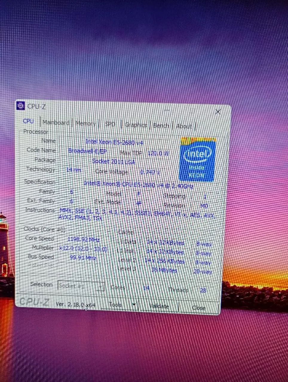Kit Xeon  placa mãe soyo D4 e processador E5-2680 V4 com 16 gigas memória RAM já com TPM 2 - Foto 2