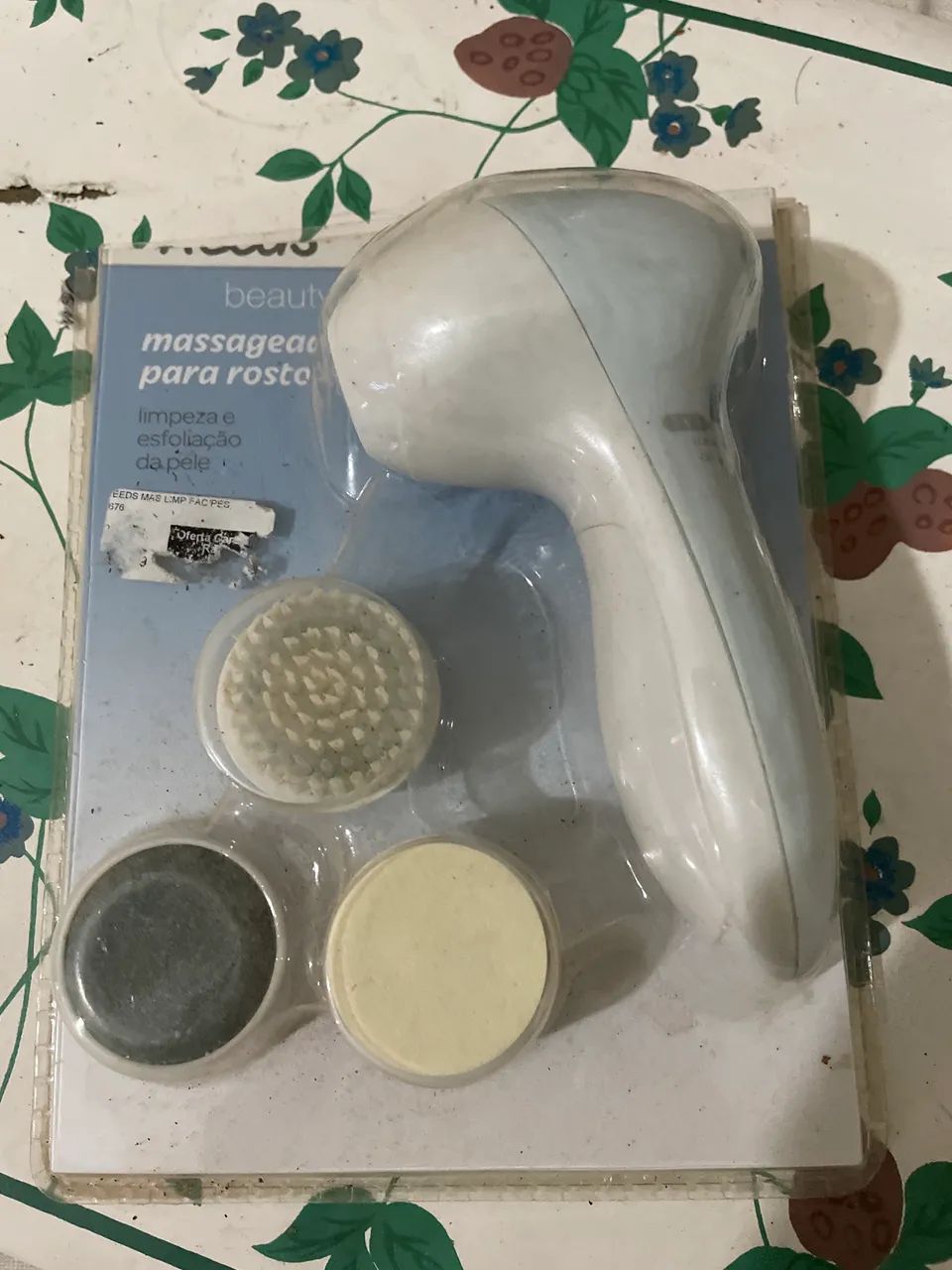 Massageador Esfoliante para Rosto Needs