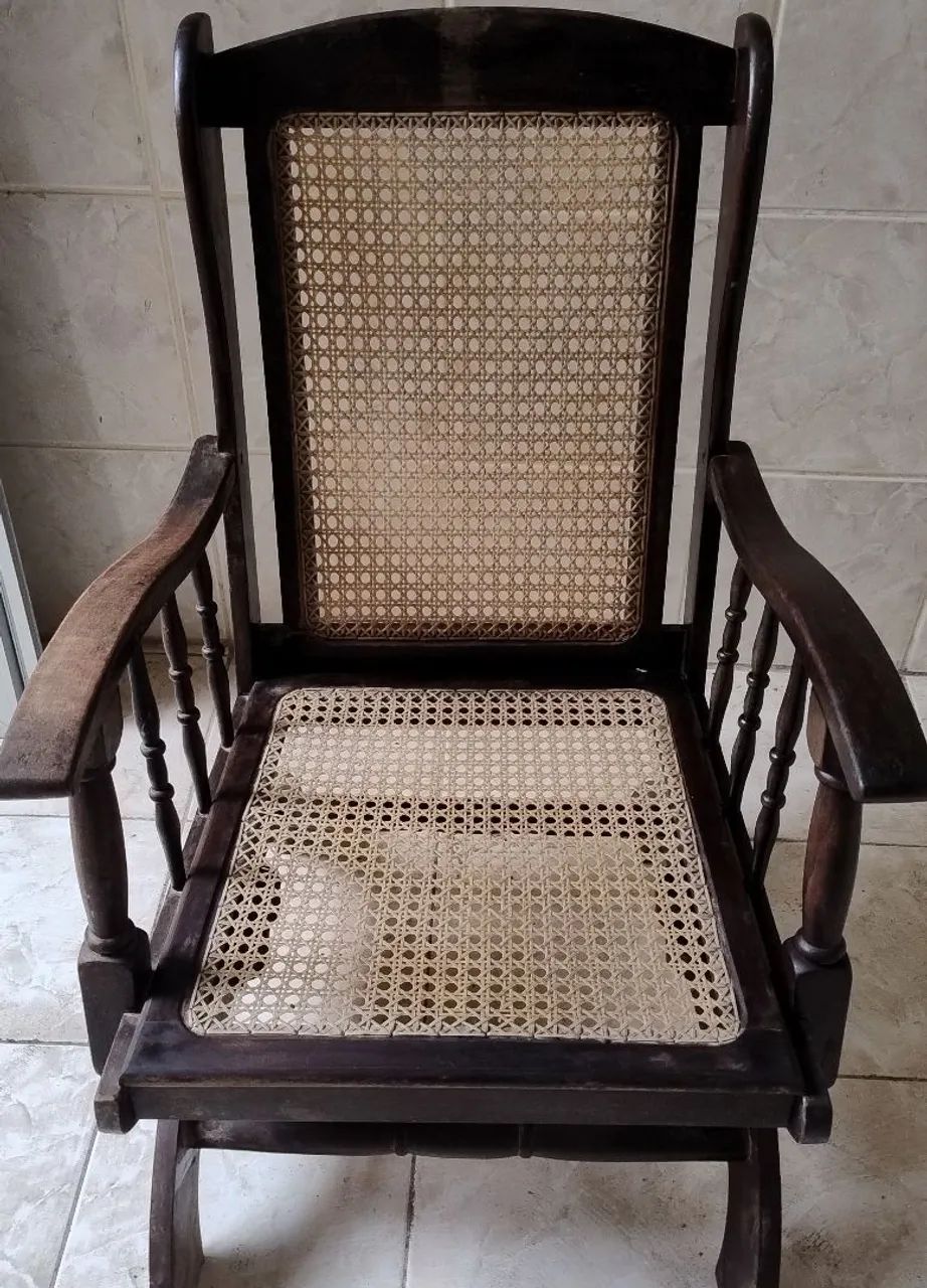 Cadeira de balanço vintage!