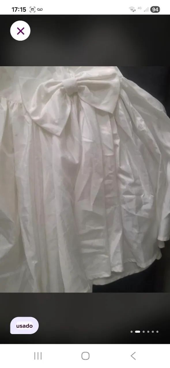 Vestido festas/ noiva/ héveillon...branco - Foto 2