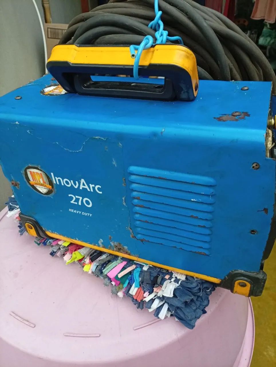 Máquina de solda profissional inovac 270 - Foto 2