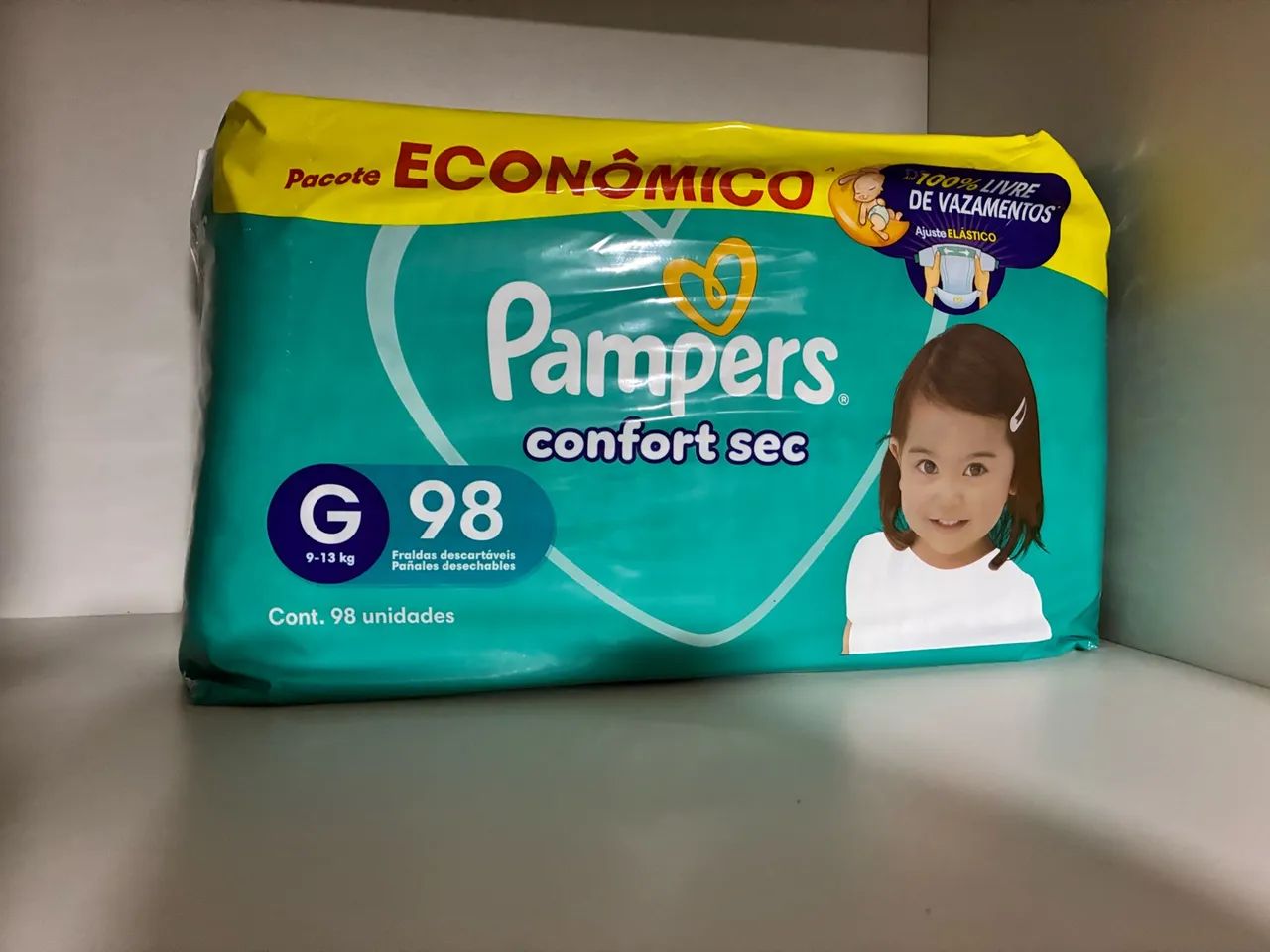 Fralda Pampers 