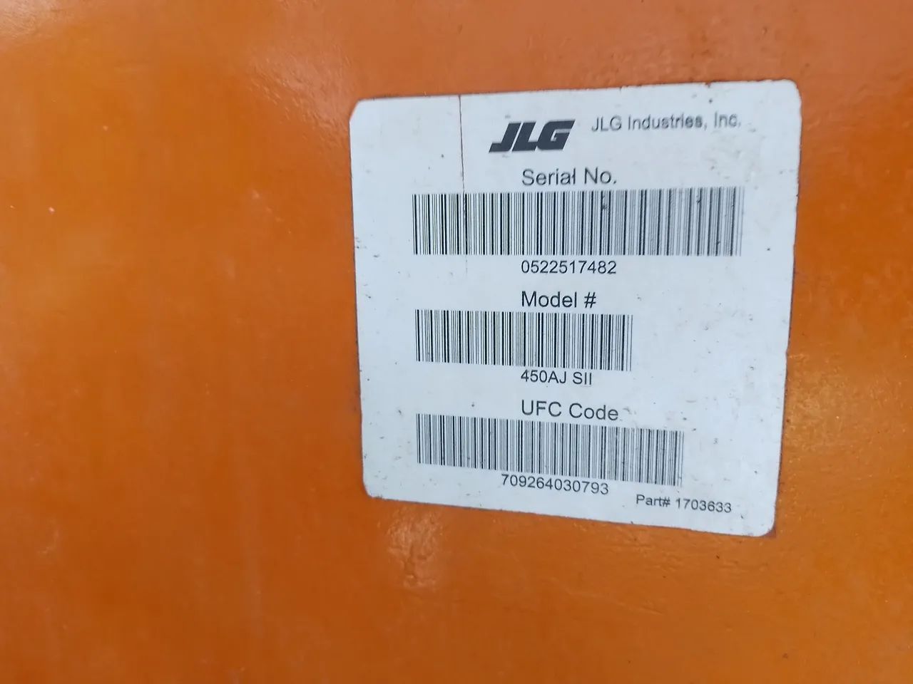 Plataforma elevatória JLG 450AJ  PTA. 15 metros de Altura  - Foto 5