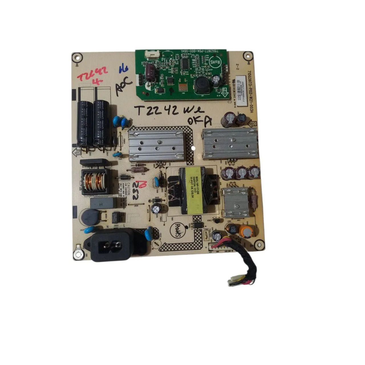 Placa da fonte aoc T2242we