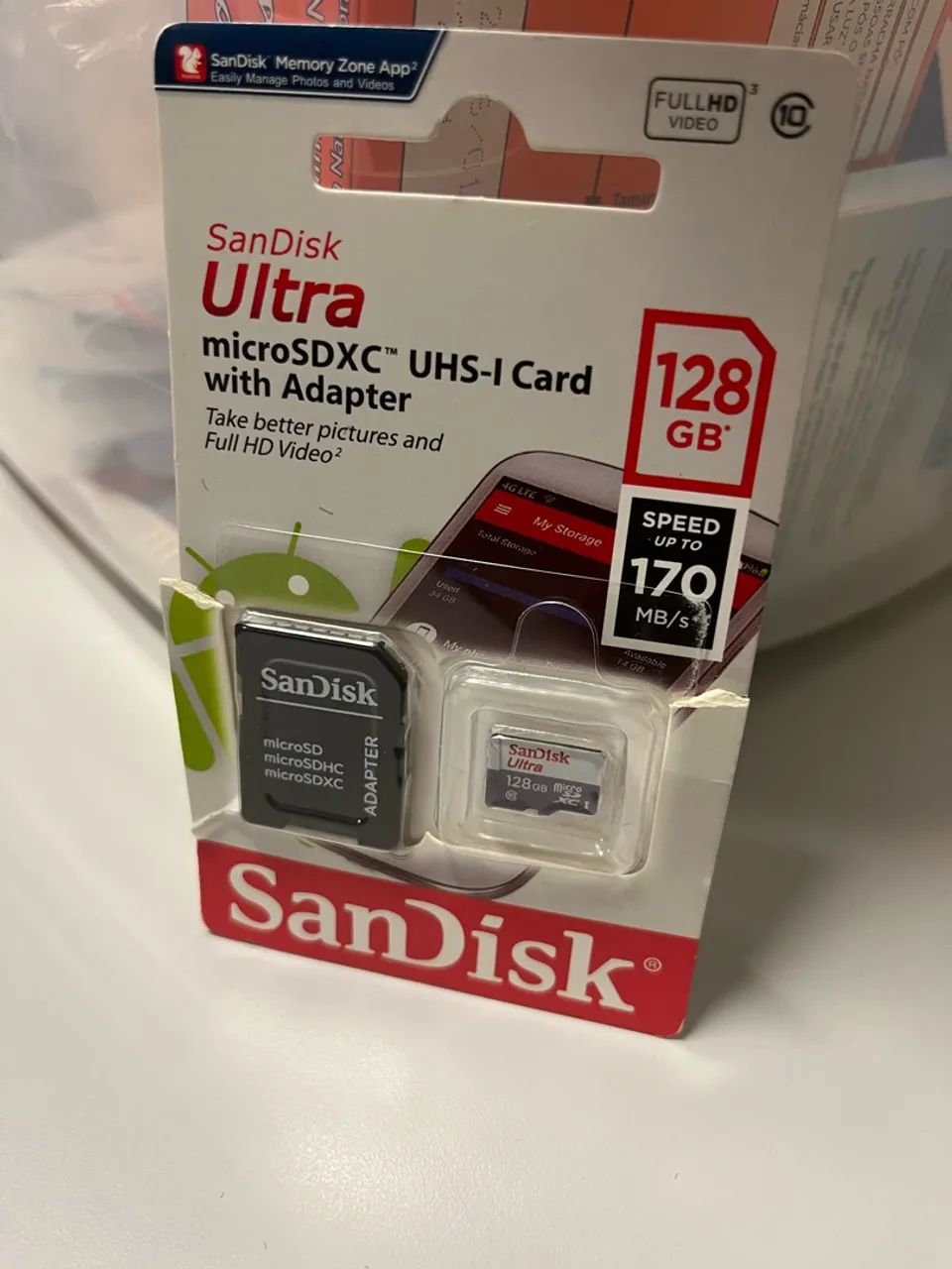 Micro SDXC sandisk aceito ofertas 