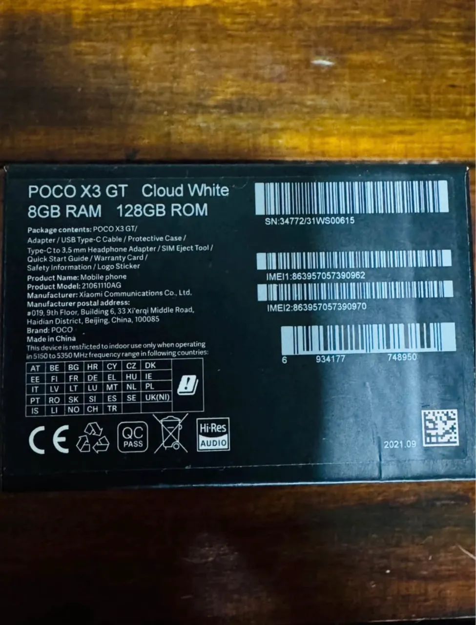 Xiaomi POCO X3 GT - Foto 3