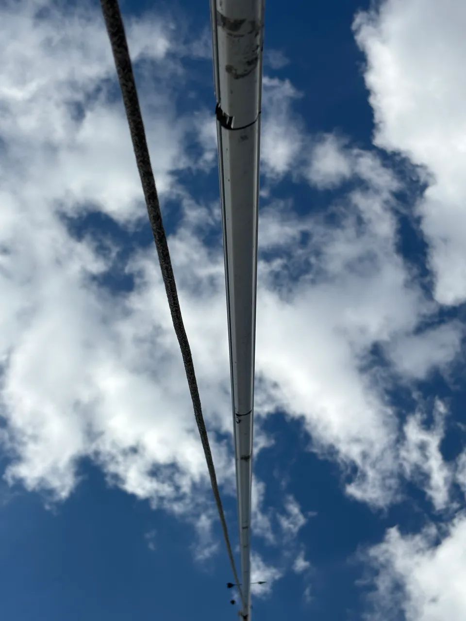 Enrolador de Genoa 609T e vela 