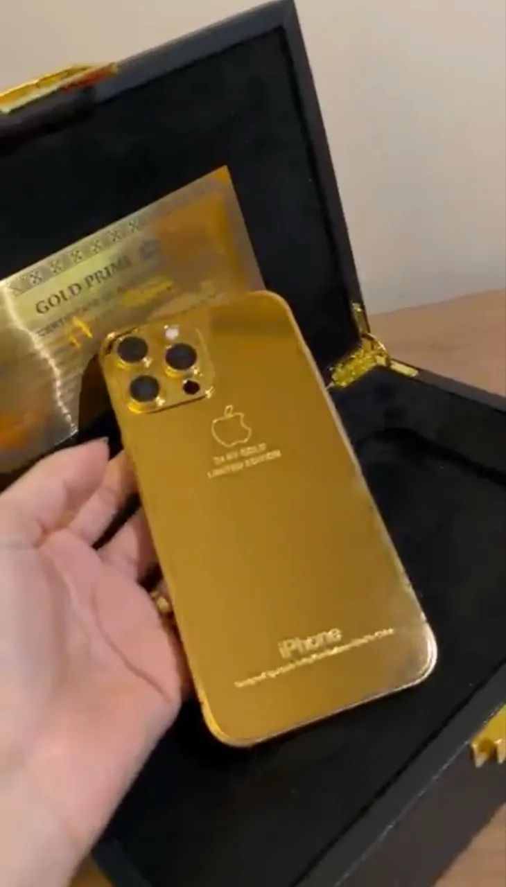 IPhone 13 Pro Max 1TB de ouro  - Foto 2