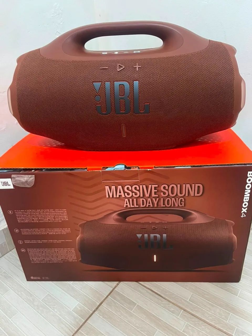 JBL BOOMBOX 4 MARROM- NOVA - Foto 2