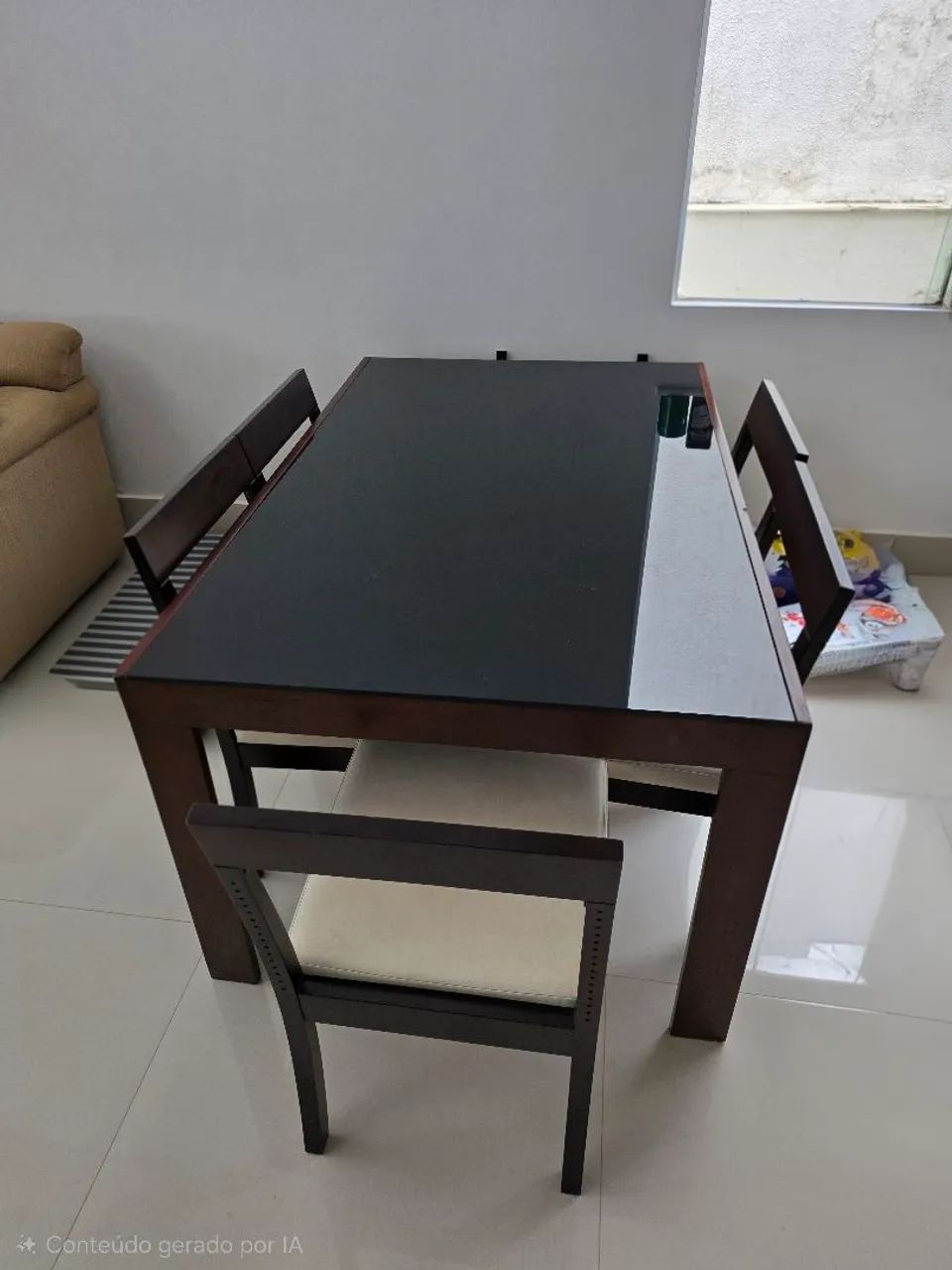 Mesa de jantar 6 cadeiras - Foto 5