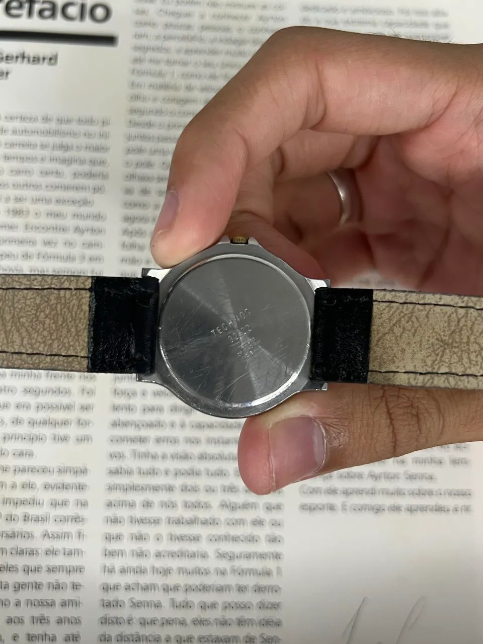 Relógio Technos Vintage 34mm - Foto 3