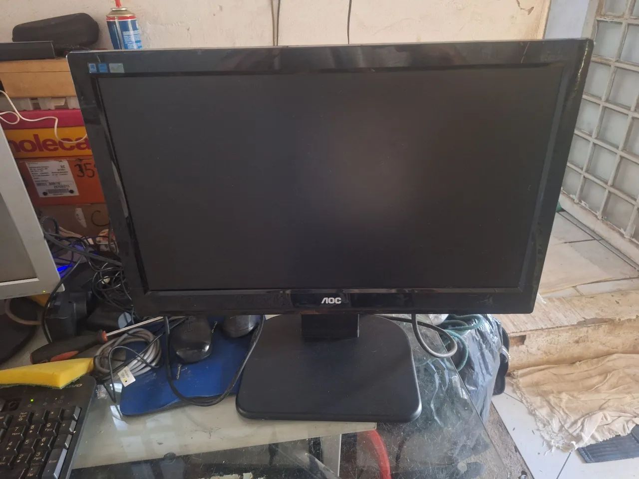 Monitor Aoc 19,5 Polegadas E2023Pwd Led Wide  - Foto 5