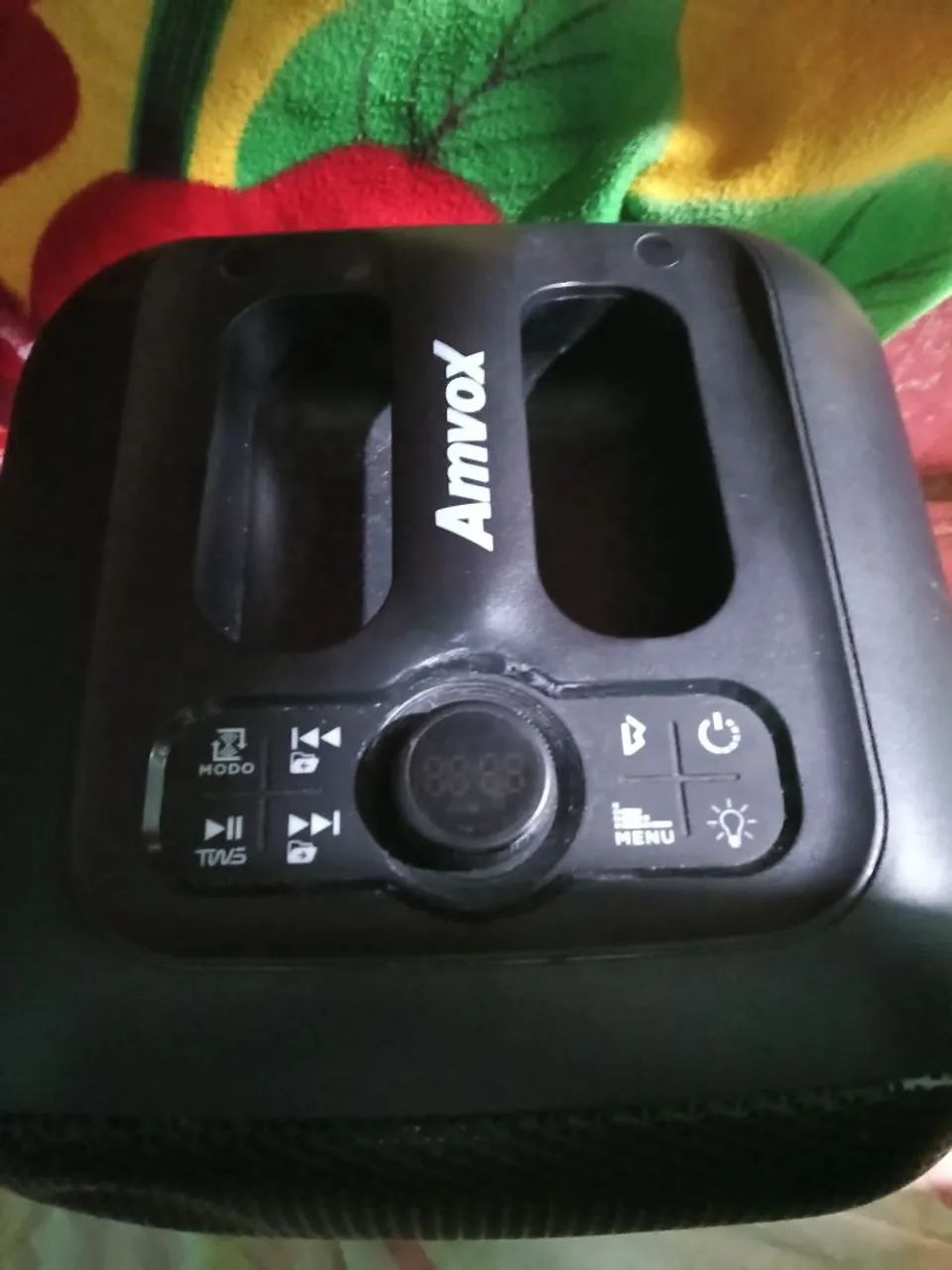Caixa de som amvox neon.   - Foto 2