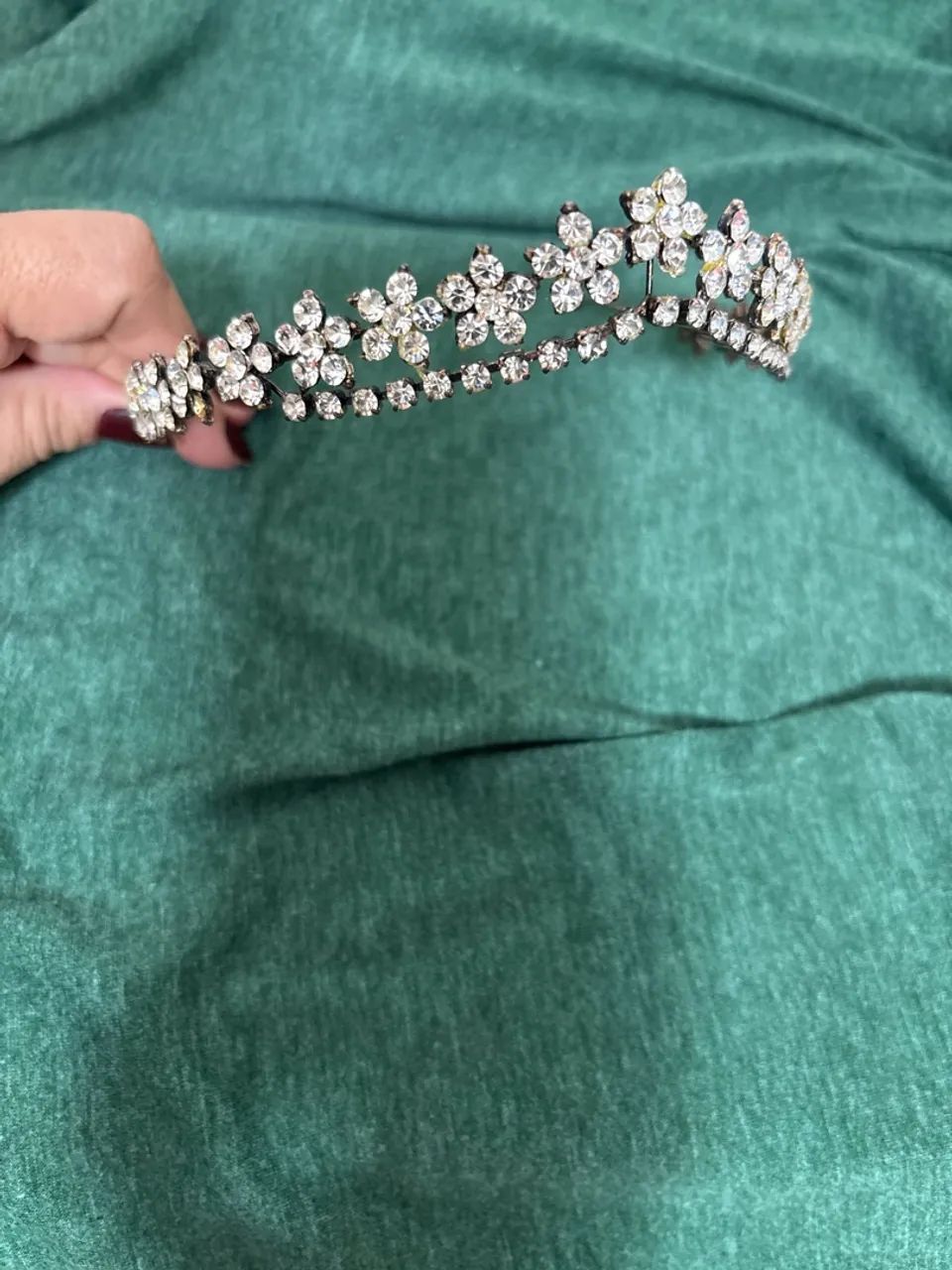 Tiara estilo princesa noivinha - Foto 4
