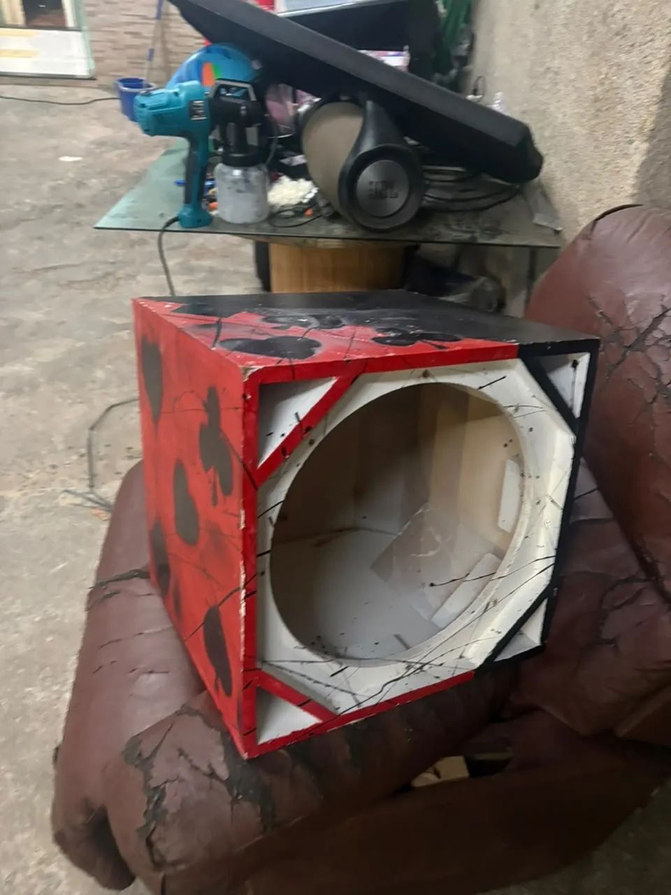 Caixa para auto falante de 15 polegadas  - Foto 4