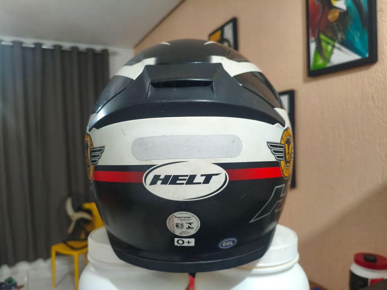 Capacete Helt articulável original  - Foto 4