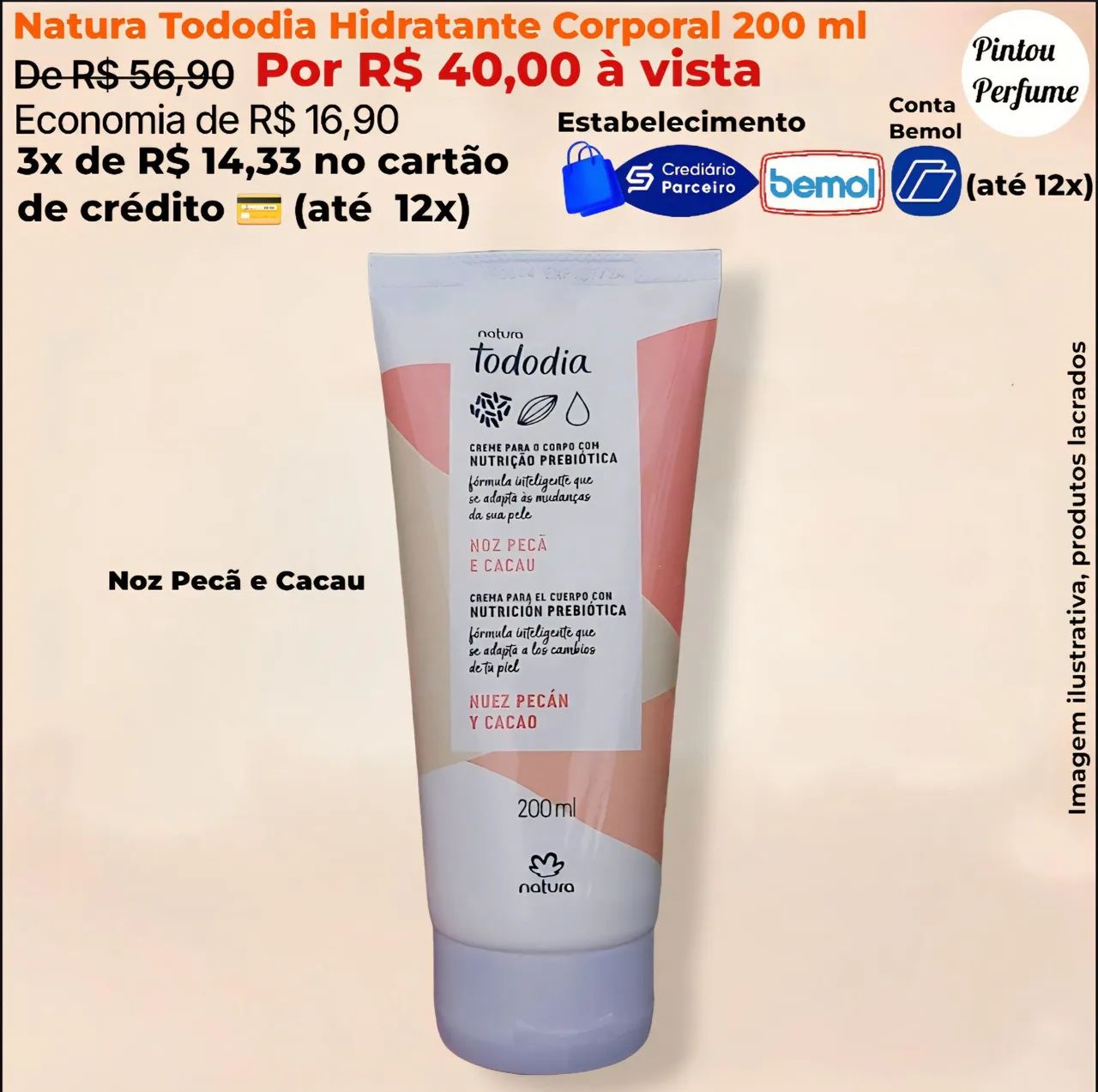 Natura Tododia em Promoção