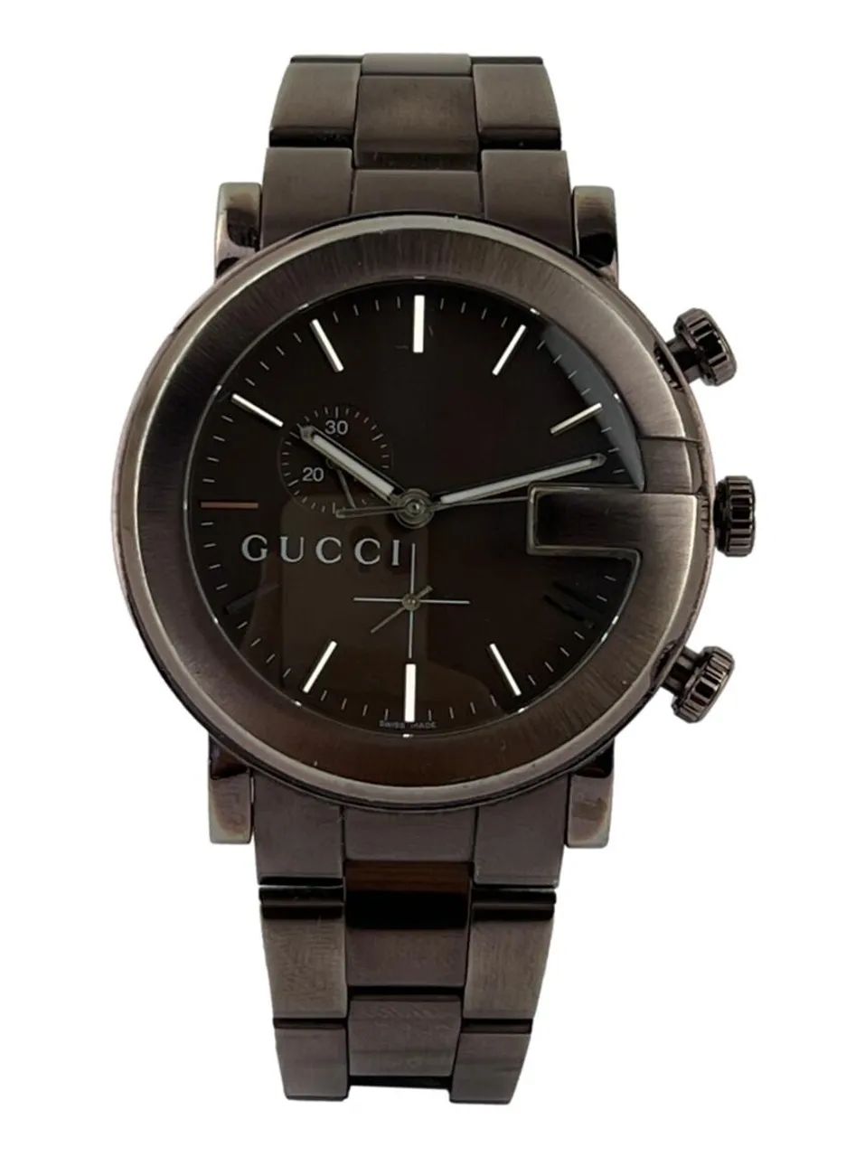 Relógio Gucci Quartzo Chrono 101M Bronze