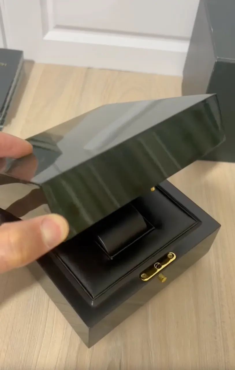 Caixa Audemars Piguet Preta Completa de Luxo - Foto 4