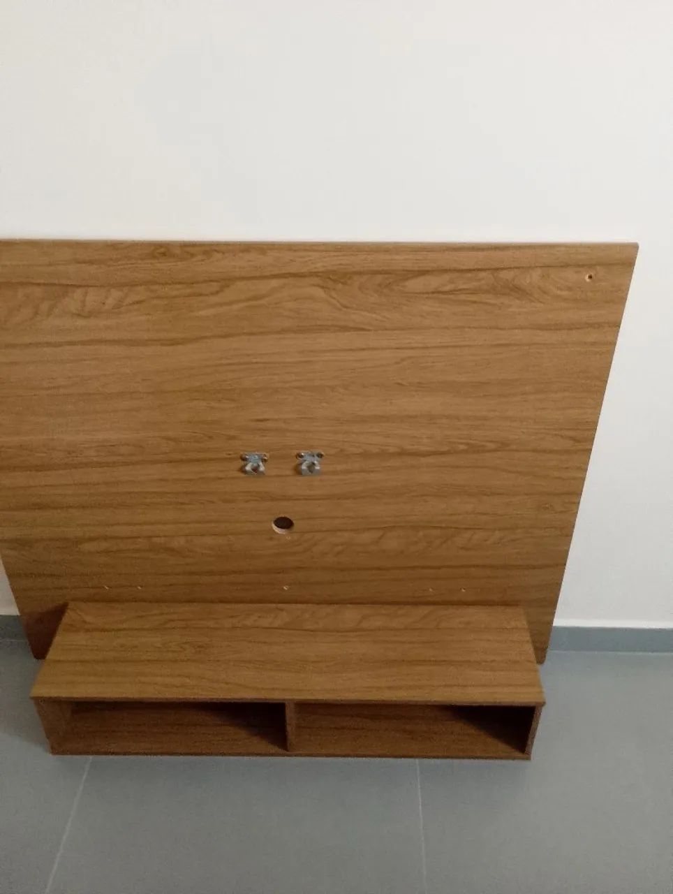 Rack para tv com nicho duplo