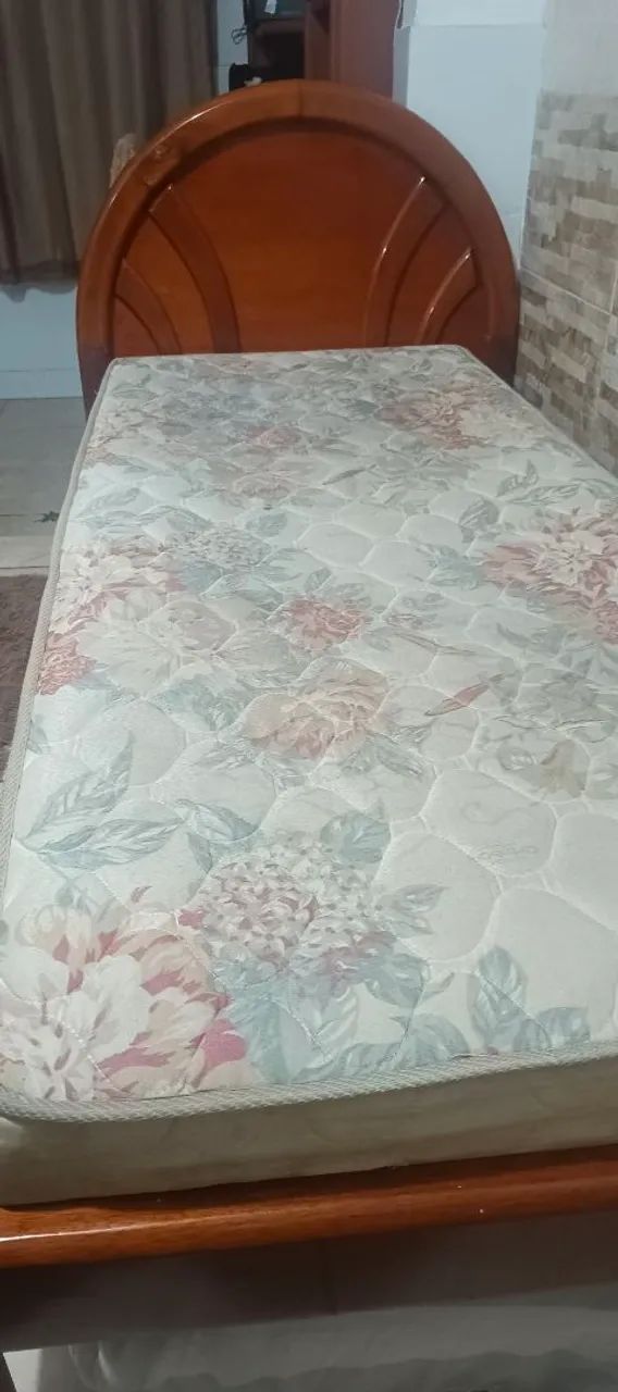 Cama de solteiro com colchão - Foto 2