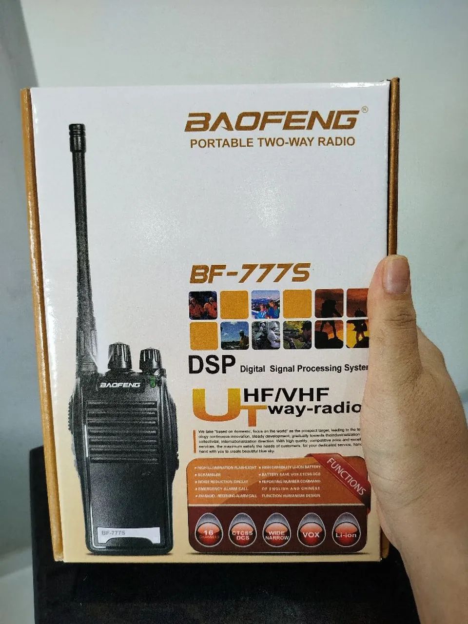 RÁDIO COMUNICADOR BAOFENG ? NOVO! - Foto 3
