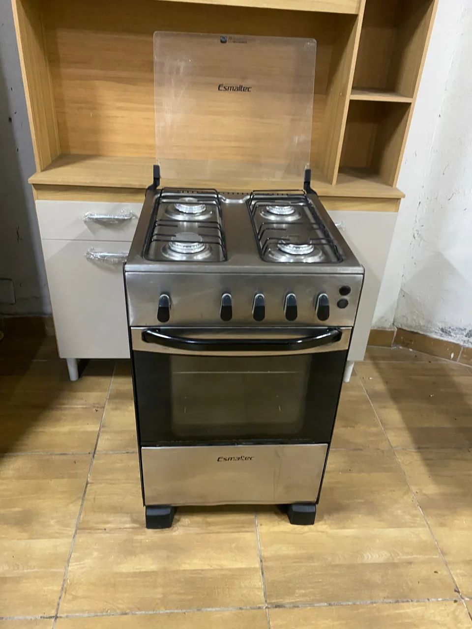 Fogão Esmaltec 4 bocas inox Funcionando perfeitamente 