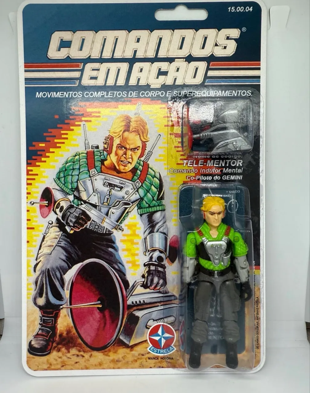 Gi Joe Zap Straight Arm v1 comandos em ação - Hobbies e coleções