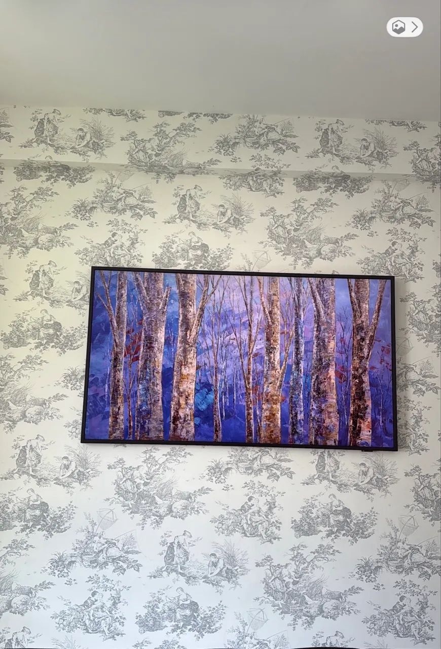 TV Samsung The Frame 50? QLED 4K - com defeito - Foto 2
