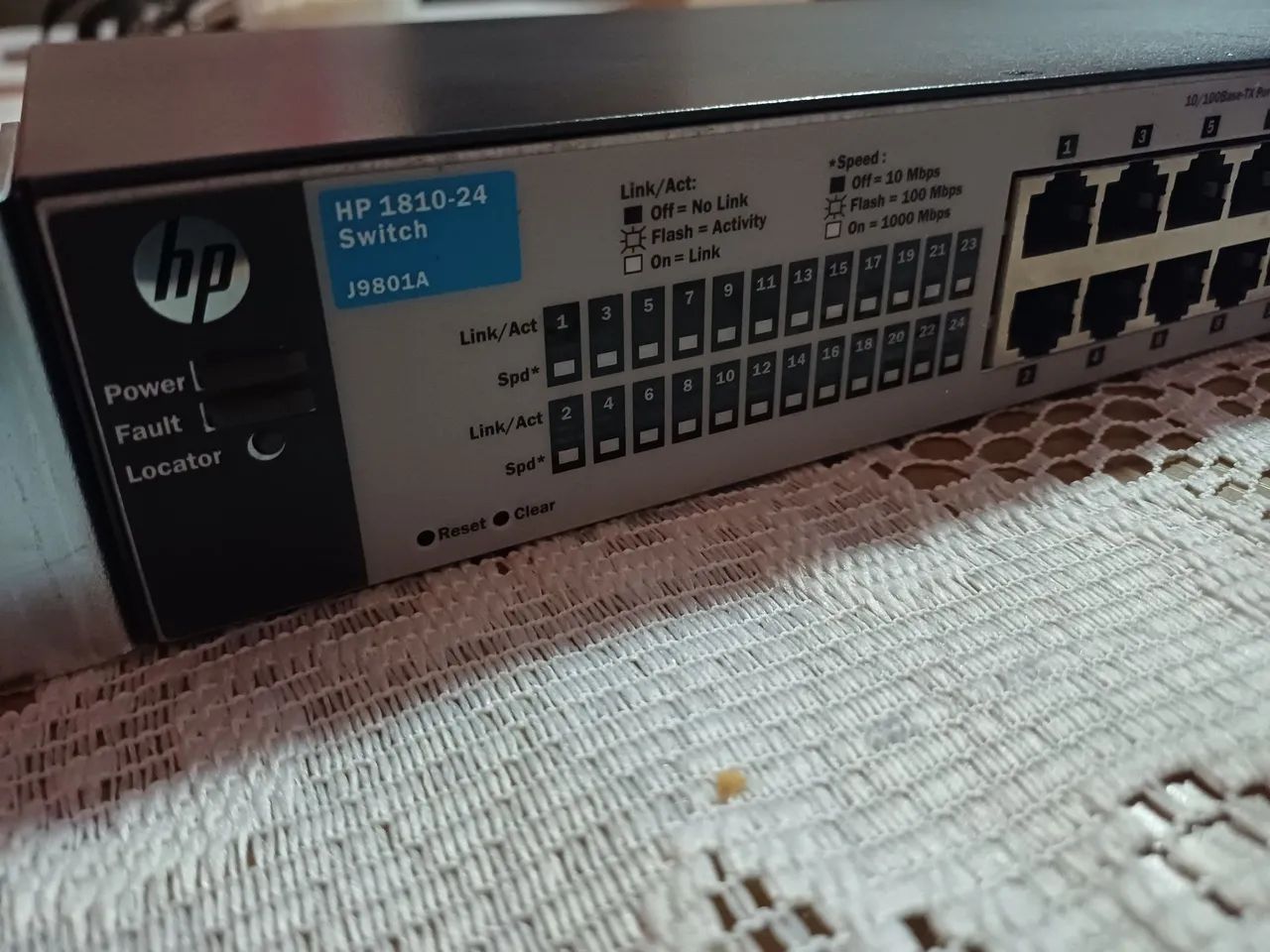 SWITCH HP 1810-24 (J9801A) - 24 Portas - Foto 3